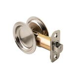 Pamex PF2P30 Passage Round Sliding Door Lock with 2-3/8
