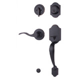 Weslock R2820-1X1FR2D Parkside Single Cylinder Handleset with Right Hand New Haven Trim Oil Rubbed Bronze Finish