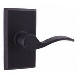 Weslock R7300H1H1SL20 Right Hand Carlow Square Passage Lock with Adjustable Latch and Full Lip Strike Oil Rubbed Bronze Finish