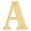 Deltana 4" Residential Letter A, Price/Each