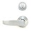 Schlage Commercial S210RNEP626 S200 Series Interconnected Entry Single Locking Full Size Neptune Lever C Keyway with 16-481 Latch 10-109 Strike Satin Chrome Finish, Price/EA