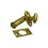 Ives Commercial S48B3 Solid Brass Mortise Bolt Bright Brass Finish, Price/EA