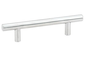 Emtek S62010SS Bar Cabinet Pull with 16" Center to Center Brushed Stainless Steel Finish