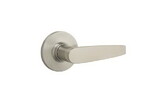 Safelock SL1002WI-15 UL Winston Lever Round Rose Passage Lock with RCAL Latch and RCS Strike Satin Nickel Finish