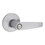 WINSTON ROUND ROSE PUSH BUTTON PRIVACY LOCK WITH RCAL LATCH AND RCS STRIKE SATIN CHROME