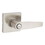WINSTON SQUARE ROSE PUSH BUTTON PRIVACY LOCK WITH RCAL LATCH AND RCS STRIKE SATIN NICKEL