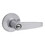 Safelock SL6000WI-26D Winston Lever Round Rose Push Button Entry Lock with RCAL Latch and RCS Strike Satin Chrome Finish, Price/EA