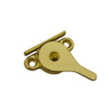 Ives Commercial SP90A3 Aluminum Side Window Lock Bright Brass Finish