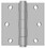 Deltana SS33U32D 3" x 3" Square Hinge; Satin Stainless Steel Finish, Price/Pair