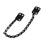 Deltana TC82U19 Transom Chain 12" Long Black Finish, Price/EA