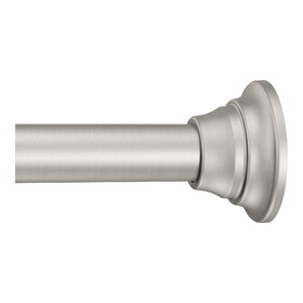 Moen TR1000BN Tension Shower Rod from 44" to 72" Brushed Nickel Finish