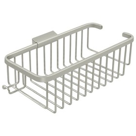 Deltana Wire Basket 10" Rect/Shampoo with Hook