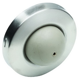 Ives Commercial WS406407CVX32D 2-1/2" Convex Wall Stop Satin Stainless Steel Finish