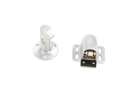 Ives Commercial WS4528 Solid Wall Stop and Holder with Drywall Mounting Aluminum Finish