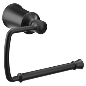 Moen YB2108BL Dartmoor Toilet Paper Holder Matte Black Finish