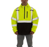 Tingley J26322 Premium ANSI compliant high visibility insulated pullover jacket