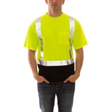 Tingley S75122 Hi-Vis T-Shirt S/S Lime/Blk