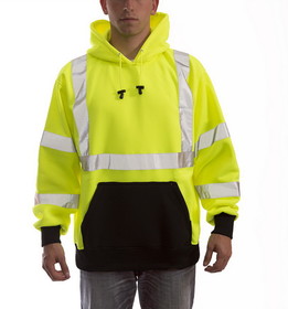 Tingley S78322 Cl 3 Pullover Hoodie Lime