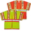 Tingley V70339 Job Sight Class 3 Two-Tone Mesh Vest, Orange, Price/Each