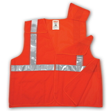 Tingley V70529 Job Sight Class 2 Breakaway Vest, Orange