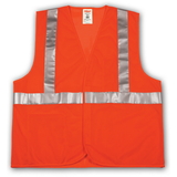 Tingley V70629 Job Sight Class 2 Mesh Vest, Orange
