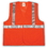 Tingley V70629 Job Sight Class 2 Mesh Vest, Orange, Price/Each
