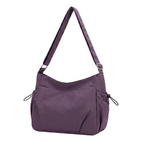 Muka Nylon Crossbody Shoulder Bag, Messenger Bag for Women and Men