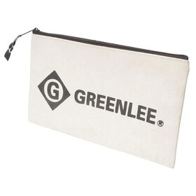 Greenlee 0158-14 Heavy Duty 12 Inch Canvas Zipper Bag