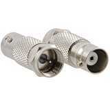 Steren Female BNC to Male F Adapter, 200-108