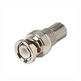 Steren Female F to Male BNC Adapter, 200-130