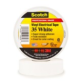 3M Scotch Vinyl Electrical Tape 35 - White, 3M-35WH
