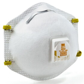 3M N95 8511 Particulate Respirator - 10pc, 3M-8511