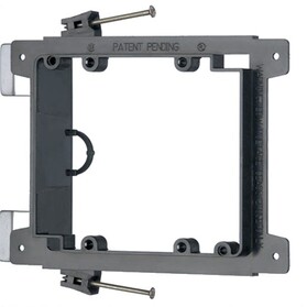 Arlington 2-Gang Nail On Low Voltage Mounting Bracket, LVN2