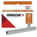 Arrow T25 3/8in Staples - 1000 Staples