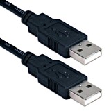 QVS 6 FT USB 2.0 Certified Type A Male to Male Cable, CC2208C-06