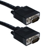 VGA HD15 Male to Male Triple Shielded Cable 6', CC388B-06