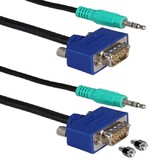 6' VGA Ext Cable W/Audio, CC388MA-06
