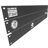 Tech Tool Supply CUSTOM-AP Custom Laser Engraved Aluminum 19in 1U Rack Panels