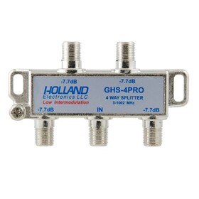 Holland 4-Way Digital Cable Splitter, HOL-GHS-4PRO