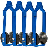 Jonard 3in Cable Rollers - 4 Pack
