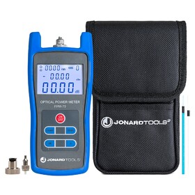 Jonard Fiber Optic Power Meter w/ Adapters, JON-FPM-70