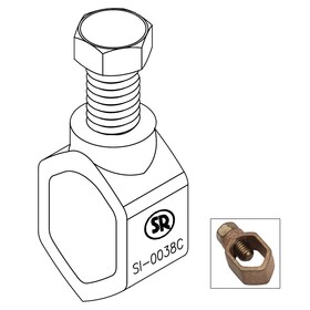 MSI MSI-SI-0038C MacLean Ground Rod Clamp - 5/8in