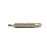 MegaPro Phillips Bit 0-3 Nickel Plated, PD0-3S