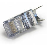 Platinum Tools ezEX48 Shielded Connector (ext Ground) - 25pc