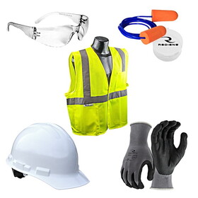 Radians RAD-RNHK6 Deluxe New Hire Kit with Vest and Bag