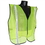 Radians Non-Rated 1in Safety Vest, Green - 2X-5X