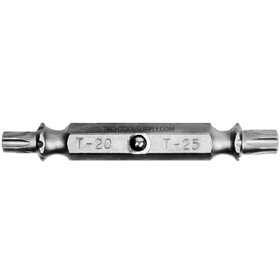 MegaPro Star (Torx) DoubleLok Bit 20-25 Nickel Plated, T2D20-25S