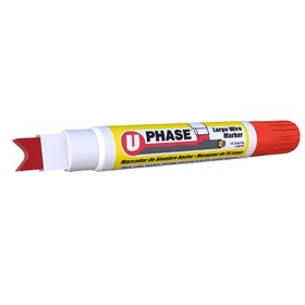 U-Mark U-Phase Large Permanent Wire Marker - Red