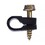 Single Flex Cable Clip 1/2in, Black - 100pc, VER-WCMSC-03656