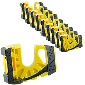 10-Pack Wedge-It Ultimate Door Stop - Bright Yellow, WEDGE-IT-BY-10